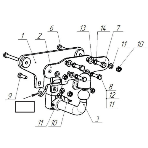 9033-D2 ORIS Фаркоп на Tank 500 2023-, Haval H9 2014-2020, Haval H5 2024-, Haval H9 2024-. Необходима подрезка бампера. Тип шара: D2 (вертикально-съемный с ключом). Нагрузки: 2500/120 кг, масса фаркопа 13,1 кг (без электрики в комплекте)