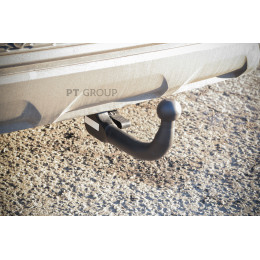 AUQ-15-991422.00 PT GROUP Фаркоп на Audi Q7 2015-, Audi Q8 2018-, Volkswagen Touareg 2018-. Необходима подрезка бампера. Тип шара: AV (вертикально-съемный с ключом). Нагрузки: 3500/1