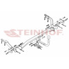C-041 STEINHOF Фаркоп на Citroen C4 Picasso 2006-2013, Citroen Grand C4 Picasso 2006-2013 без снятия и подрезки бампера. Тип шара: A. Нагрузки: 1800/75 кг, масса фаркопа 19,5 кг (без электрики в комплекте)