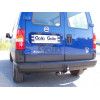 C007A GALIA Полностью оцинкованный фаркоп на Citroen Evasion 1994-2001, Jumpy 1994-2006, FIAT Scudo 1996-2006, Ulysse 1996-2002, Peugeot 806 1996-2002, Expert 1996-2002. Тип шара: A. Невидимый вырез бампера. Нагрузки: 1500/80 кг, масса фаркопа 14,22 кг