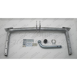 C029A GALIA Полностью оцинкованный фаркоп на Chrysler Grand Voyager III 1995-2001, TownCountry III 1995-2001, Dodge Caravan III 1995-2001. Тип шара: A. Без выреза бампера. Нагрузки: 1800/80 кг,