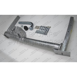 C029A GALIA Полностью оцинкованный фаркоп на Chrysler Grand Voyager III 1995-2001, TownCountry III 1995-2001, Dodge Caravan III 1995-2001. Тип шара: A. Без выреза бампера. Нагрузки: 1800/80 кг,