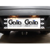 C039C GALIA Полностью оцинкованный фаркоп на Citroen C5 II лифтбек 2004-2008. Особенности: для модели с номерным знаком на заднем бампере. Подрозетник убирается за бампер. Тип шара: C (горизонтальный съемный). Невидимый вырез бампера. Нагрузки: 1600/75 кг