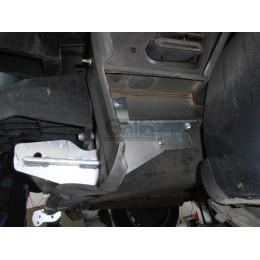 C039C GALIA Полностью оцинкованный фаркоп на Citroen C5 II лифтбек 2004-2008. Особенности: для модели с номерным знаком на заднем бампере. Подрозетник уби
