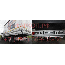 C045C GALIA Полностью оцинкованный фаркоп на Citroen Jumper 2006-, FIAT Ducato III 2006-, Peugeot Boxer 2006-, Opel Movano 2021- шасси (только оригинальная платформа). Тип шара: C (гор