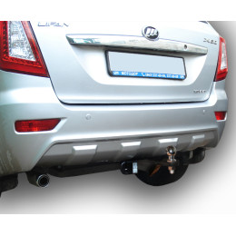 C105-AE Лидер-плюс ТСУ для Chery Tiggo (FL) 2011-2014, ТагАЗ Vortex Tingo (FL) 2010-2013, Lifan X60 2011-2021 без снятия и выреза бампера. Тип шара: AE. Нагрузки: 1000/75 кг, масса фарк