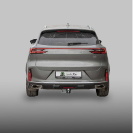 C110-E Лидер-плюс ТСУ для Exeed TXL M32T 2021-, CheryExeed TXL M32T 2020-2021 (только 2.0 л) без снятия и выреза бампера. Тип шара: E. Нагрузки: 1500/100 кг, масса фаркопа 15,4 кг