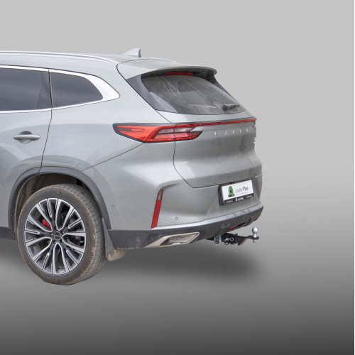 C110-E Лидер-плюс ТСУ для Exeed TXL M32T 2021-, CheryExeed TXL M32T 2020-2021 (только 2.0 л) без снятия и выреза бампера. Тип шара: E. Нагрузки: 1500/100 кг, масса фаркопа 15,4 кг (без электрики в комплекте)