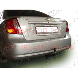 C202-A Лидер-плюс ТСУ для Chevrolet Lacetti седан 2004-2012, Daewoo Gentra 2013-2015, Ravon Gentra 2015-2018 без снятия и выреза бампера. Нагрузки: 1200/75 кг, масса фаркопа 18,6 кг, тр