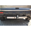 CRV-07-991124.00 PT GROUP Фаркоп с нержавеющей накладкой на Honda CR-V 2007-2012 без подрезки бампера. Тип шара: E (легкосъемный шар под квадрат). Нагрузки: 2000/100 кг, масса фаркопа 20,8 кг (без электрики в комплекте)