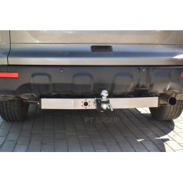 CRV-07-991124.00 PT GROUP Фаркоп с нержавеющей накладкой на Honda CR-V 2007-2012 без подрезки бампера. Тип шара: E (легкосъемный шар под квадрат). Нагрузки: 2000/100 к
