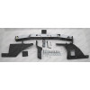 CRV-07-991124.00 PT GROUP Фаркоп с нержавеющей накладкой на Honda CR-V 2007-2012 без подрезки бампера. Тип шара: E (легкосъемный шар под квадрат). Нагрузки: 2000/100 кг, масса фаркопа 20,8 кг (без электрики в комплекте)