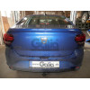 D058C GALIA Полностью оцинкованный фаркоп на Dacia Logan седан 2021-, Renault Logan 2021-, Dacia Sandero 2020-, Dacia Sandero Stepway 2020-. Подрозетник убирается за бампер. Тип шара: C (горизонтальный съемный). Невидимый вырез бампера. Нагрузки: 1200/75 