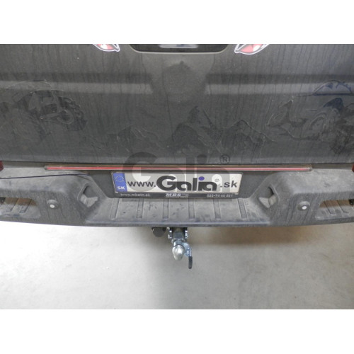 D060C GALIA Полностью оцинкованный фаркоп на Dongfeng DF6 2022-. Тип шара: C (горизонтальный съемный). Установка без снятия и выреза бампера. Нагрузки: 3500/210 кг, масса фаркопа 24,52 кг