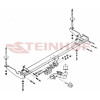 F-058 STEINHOF Фаркоп на FIAT Doblo, в т.ч. Maxi 2001-2010. Требуется подрезка бампера. Тип шара: A. Нагрузки: 1300/90 кг, масса фаркопа 18,5 кг (без электрики в комплекте)