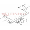 F-238 STEINHOF Фаркоп на Ford Focus II универсал 03/2005-02/2008 (требуется подрезка бампера), 03/2008-04/2011 (без подрезки бампера). Тип шара: A. Нагрузки: 1500/75 кг, масса фаркопа 19,4 кг (без электрики в комплекте)