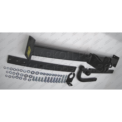 F-275 STEINHOF Фаркоп на Ford Kuga 2WD/4WD 2008-2013 без подрезки бампера. Тип шара: A. Нагрузки: 2100/105 кг, масса фаркопа 19,7 кг (без электрики в комплекте)