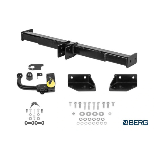 F.3211.003 BERG Фаркоп на Lexus RX 200t, 300, 350 2015-2022 без снятия и подрезки бампера. Тип шара: VM (быстросъемный). Нагрузки: 2500/75 кг, масса фаркопа 23 кг (без электрики в комплекте)