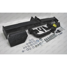 F.3211.003 BERG Фаркоп на Lexus RX 200t, 300, 350 2015-2022 без снятия и подрезки бампера. Тип шара: VM (быстросъемный). Нагрузки: 2500/75 кг, масса фаркопа 23 кг (без эле