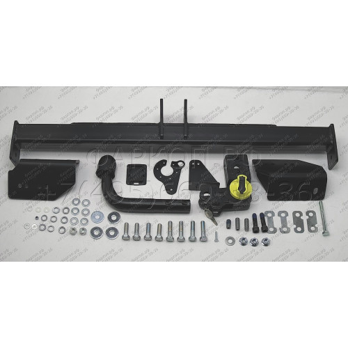 F.3211.003 BERG Фаркоп на Lexus RX 200t, 300, 350 2015-2022 без снятия и подрезки бампера. Тип шара: VM (быстросъемный). Нагрузки: 2500/75 кг, масса фаркопа 23 кг (без электрики в комплекте)