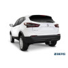 F.4111.002 BERG Фаркоп на Nissan Qashqai 2006-2014, 2014-2022. Требуется подрезка бампера. Тип шара: E. Нагрузки: 1500/75 кг, масса фаркопа 18,4 кг (без электрики в комплекте)