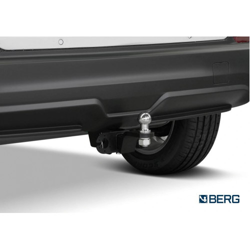 F.4111.002 BERG Фаркоп на Nissan Qashqai 2006-2014, 2014-2022. Требуется подрезка бампера. Тип шара: E. Нагрузки: 1500/75 кг, масса фаркопа 18,4 кг (без электрики в комплекте)