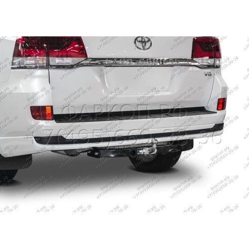 F.5713.004 BERG Фаркоп на Toyota Land Cruiser 200 (Executive, TRD) 2007-2021 без снятия и подрезки бампера. Тип шара: F. Нагрузки: 1500/75 кг, масса фаркопа 20 кг (без электрики в комплекте)