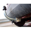 F088A GALIA Полностью оцинкованный фаркоп на Ford Fiesta 2002-2008. Особенности: колесная база 2486 мм. Тип шара: A. Требуется подрезка бампера. Нагрузки: 900/50 кг, масса фаркопа 14,01 кг