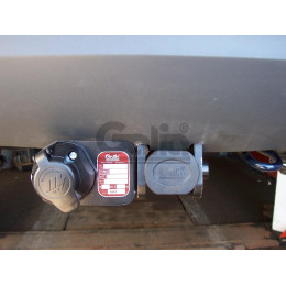 F088A GALIA Полностью оцинкованный фаркоп на Ford Fiesta 2002-2008. Особенности: колесная база 2486 мм. Тип шара: A. Требуется подрезка бампера. Нагрузки: 900/50 