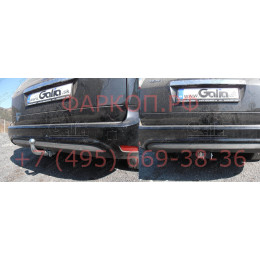 F096C GALIA Полностью оцинкованный фаркоп на Ford Focus II универсал 2004-2011. Тип шара: C (горизонтальный съемный). Без выреза бампера. Нагрузки: 1500/75 кг, м