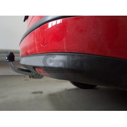 F096C GALIA Полностью оцинкованный фаркоп на Ford Focus II универсал 2004-2011. Тип шара: C (горизонтальный съемный). Без выреза бампера. Нагрузки: 1500/75 кг, м