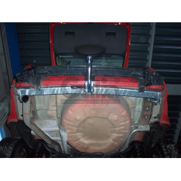 F096C GALIA Полностью оцинкованный фаркоп на Ford Focus II универсал 2004-2011. Тип шара: C (горизонтальный съемный). Без выреза бампера. Нагрузки: 1500/75 кг, м