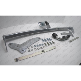F096C GALIA Полностью оцинкованный фаркоп на Ford Focus II универсал 2004-2011. Тип шара: C (горизонтальный съемный). Без выреза бампера. Нагрузки: 1500/75 кг, м