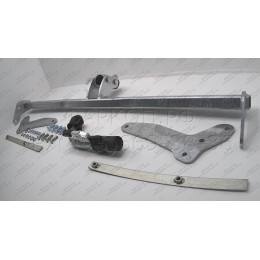 F096C GALIA Полностью оцинкованный фаркоп на Ford Focus II универсал 2004-2011. Тип шара: C (горизонтальный съемный). Без выреза бампера. Нагрузки: 1500/75 кг, м