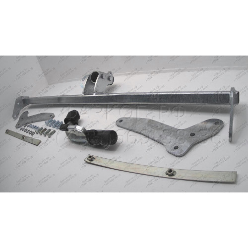 F096C GALIA Полностью оцинкованный фаркоп на Ford Focus II универсал 2004-2011. Тип шара: C (горизонтальный съемный). Без выреза бампера. Нагрузки: 1500/75 кг, масса фаркопа 16,87 кг