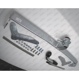 F096C GALIA Полностью оцинкованный фаркоп на Ford Focus II универсал 2004-2011. Тип шара: C (горизонтальный съемный). Без выреза бампера. Нагрузки: 1500/75 кг, м