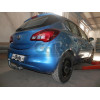 F101C GALIA Полностью оцинкованный фаркоп на Opel Corsa D 2006-2014, FIAT Grande Punto 2005-2010, Grande Punto Evo 2005-2010, Alfa Romeo MiTo 2008-2018. Подрозетник убирается за бампер. Тип шара: C (горизонтальный съемный). Невидимый вырез бампера. Нагруз