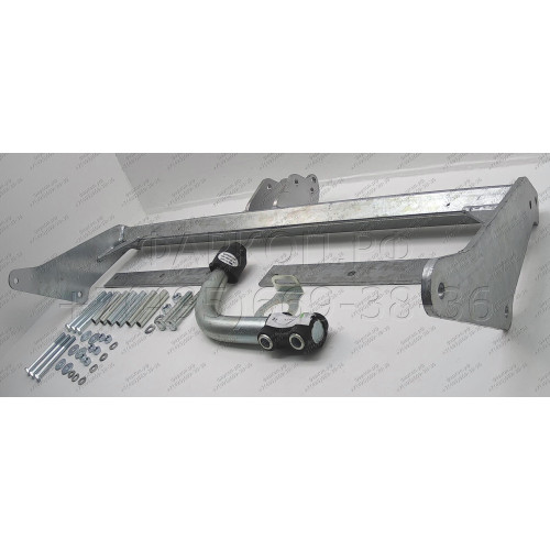 F102A GALIA Полностью оцинкованный фаркоп на Ford Mondeo универсал 1993-2006. Тип шара: A. Подрезка бампера. Нагрузки: 1800/75 кг, масса фаркопа 17,22 кг