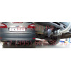 F112A GALIA Полностью оцинкованный фаркоп на Ford Mondeo хетчбек 5 дверей 2007-2015. Подрозетник убирается за бампер. Тип шара: A. Без выреза бампера. Нагрузки: 2000/80 кг, масса фаркопа 13,52 кг