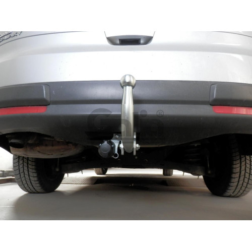 F114A GALIA Полностью оцинкованный фаркоп на Ford Galaxy 2006-2015, Ford S-MAX 2006-2015. Подрозетник убирается за бампер. Тип шара: A. Невидимый вырез бампера. Нагрузки: 1800/100 кг, масса фаркопа 15,12 кг