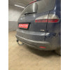 F114A GALIA Полностью оцинкованный фаркоп на Ford Galaxy 2006-2015, Ford S-MAX 2006-2015. Подрозетник убирается за бампер. Тип шара: A. Невидимый вырез бампера. Нагрузки: 1800/100 кг, масса фаркопа 15,12 кг