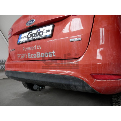 F118C GALIA Полностью оцинкованный фаркоп на Ford B-Max 2012-2017. Подрозетник убирается за бампер. Тип шара: C (горизонтальный съемный). Без выреза бампера. Нагрузки: 1150/75 кг, масса фаркопа 15,36 кг