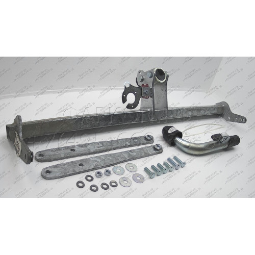 F118C GALIA Полностью оцинкованный фаркоп на Ford B-Max 2012-2017. Подрозетник убирается за бампер. Тип шара: C (горизонтальный съемный). Без выреза бампера. Нагрузки: 1150/75 кг, масса фаркопа 15,36 кг