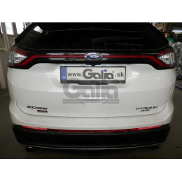 F136C GALIA Полностью оцинкованный фаркоп на Ford Edge 2015-2021. Тип шара: C (горизонтальный съемный). Установка без выреза бампера. Нагрузки: 2200/120 кг, мас