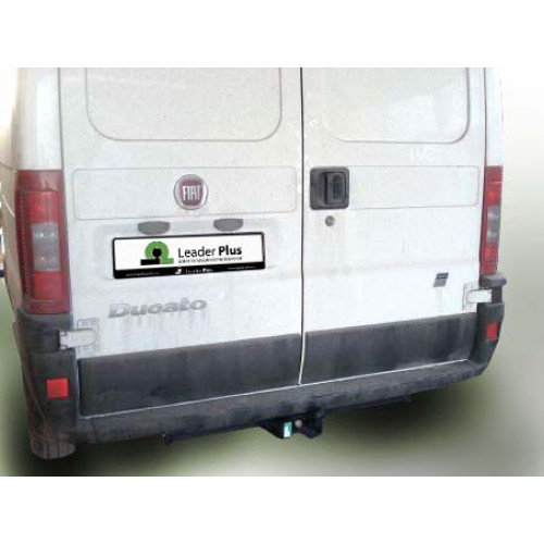 F202-FC Лидер-плюс ТСУ для FIAT Ducato (Северсталь-Авто, Sollers) 2007-2011 без снятия и выреза бампера. Тип шара: FC. Нагрузки: 1200/50 кг, масса фаркопа 20,64 кг (без электрики в комплекте)