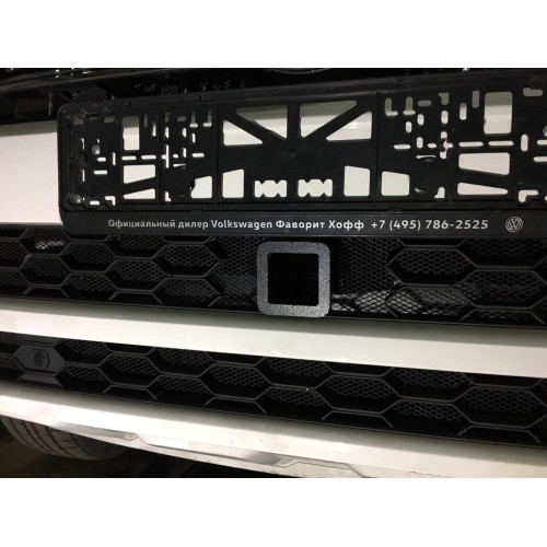 FA 0100-E Бизон Фаркоп ПЕРЕДНИЙ на Volkswagen Amarok 2010-2022. Требуется подрезка бампера. Тип шара: E (легкосъемный шар под квадрат). Нагрузка: 3200 кг. Не комплектуется электрикой