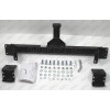 FA 0100-E Бизон Фаркоп ПЕРЕДНИЙ на Volkswagen Amarok 2010-2022. Требуется подрезка бампера. Тип шара: E (легкосъемный шар под квадрат). Нагрузка: 3200 кг. Не комплектуется электрикой