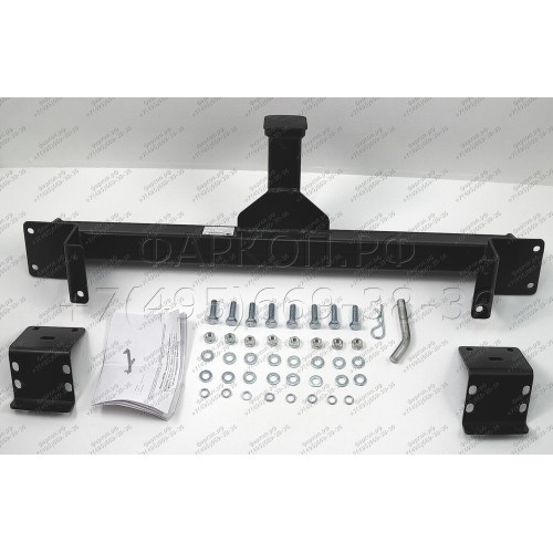 FA 0100-E Бизон Фаркоп ПЕРЕДНИЙ на Volkswagen Amarok 2010-2022. Требуется подрезка бампера. Тип шара: E (легкосъемный шар под квадрат). Нагрузка: 3200 кг. Не комплектуется электрикой
