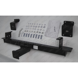FA 0100-E Бизон Фаркоп ПЕРЕДНИЙ на Volkswagen Amarok 2010-2022. Требуется подрезка бампера. Тип шара: E (легкосъемный шар под квадрат). Нагрузка: 3200 кг. Не комп