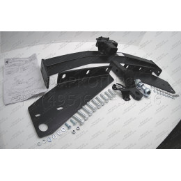 FA 0110-E Бизон Фаркоп на Jeep Cherokee KK 2008-2013, Dodge Nitro 2007-2011 без подрезки бампера. Тип шара: E (легкосъемный шар под квадрат). Нагрузки: 3200/120 кг. Не компле